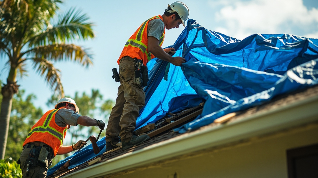 Emergency Tarping Service in Tampa – 24/7 Storm Response Teams Dispatched in Under 60 Minutes