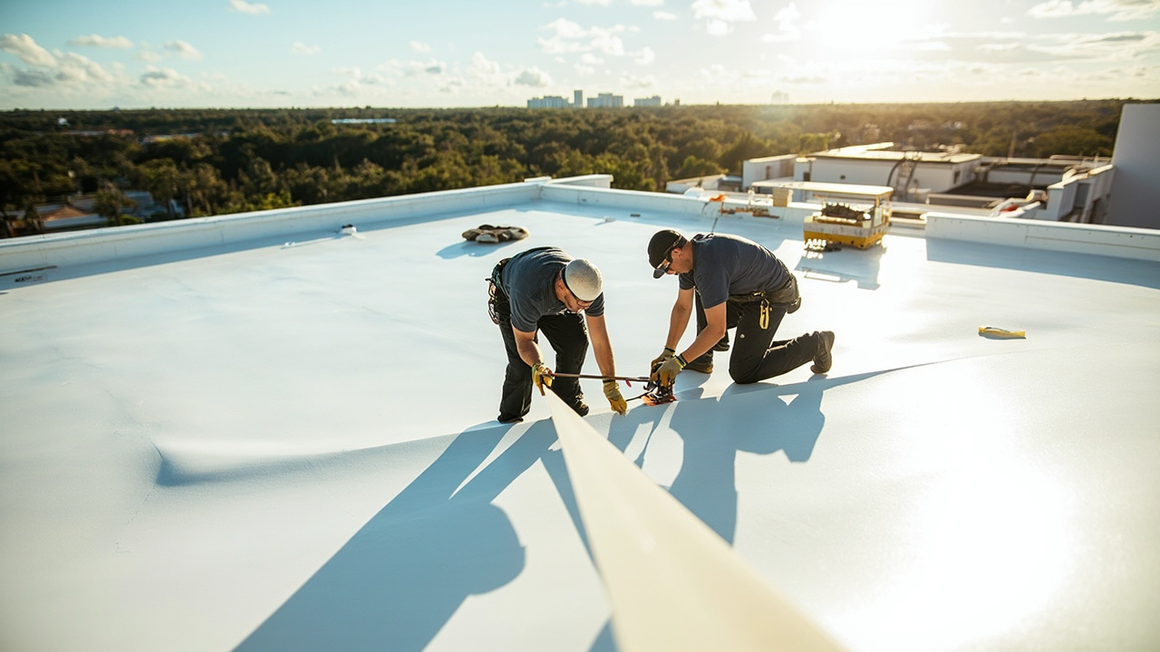 How Commercial-Grade PVC Installation Differs from Residential Roofing