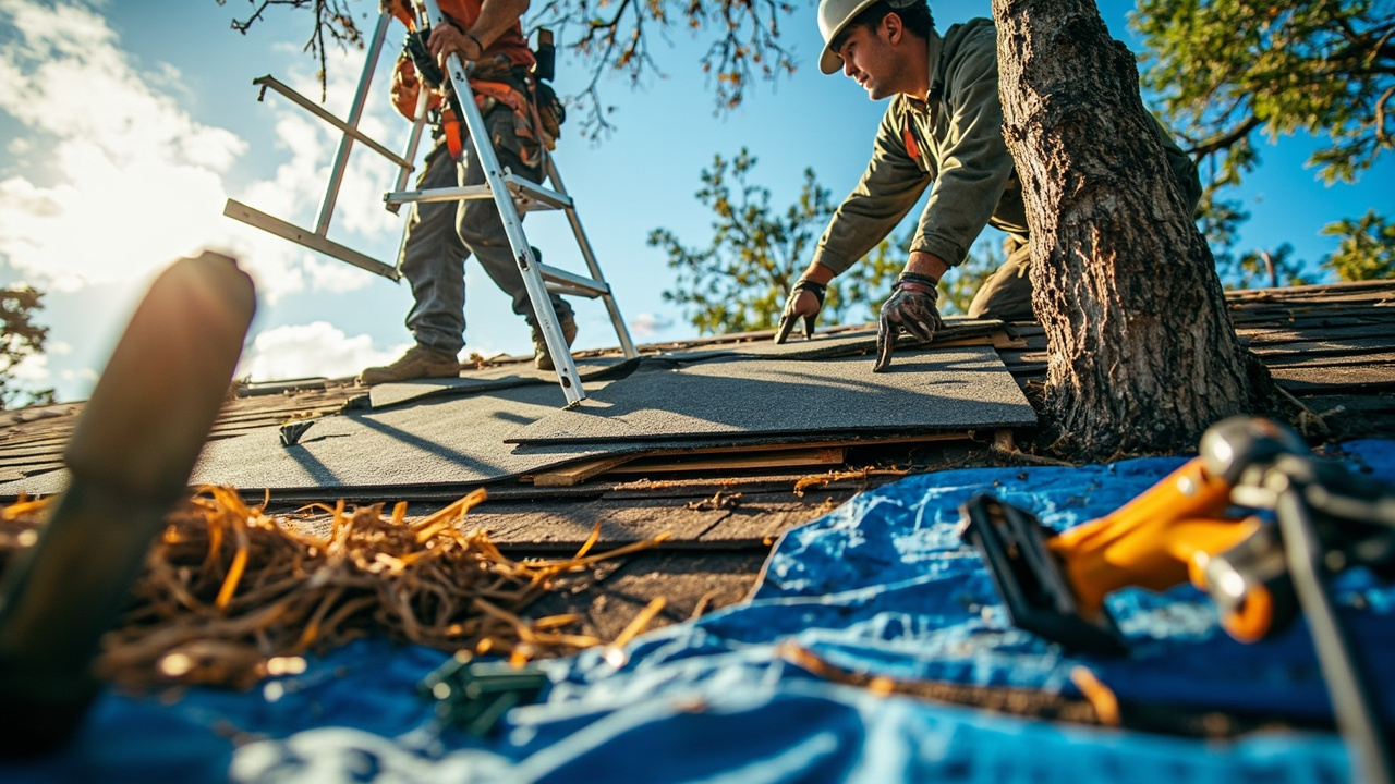 A Fallen Tree Turns Your Roof Into an Emergency Scene