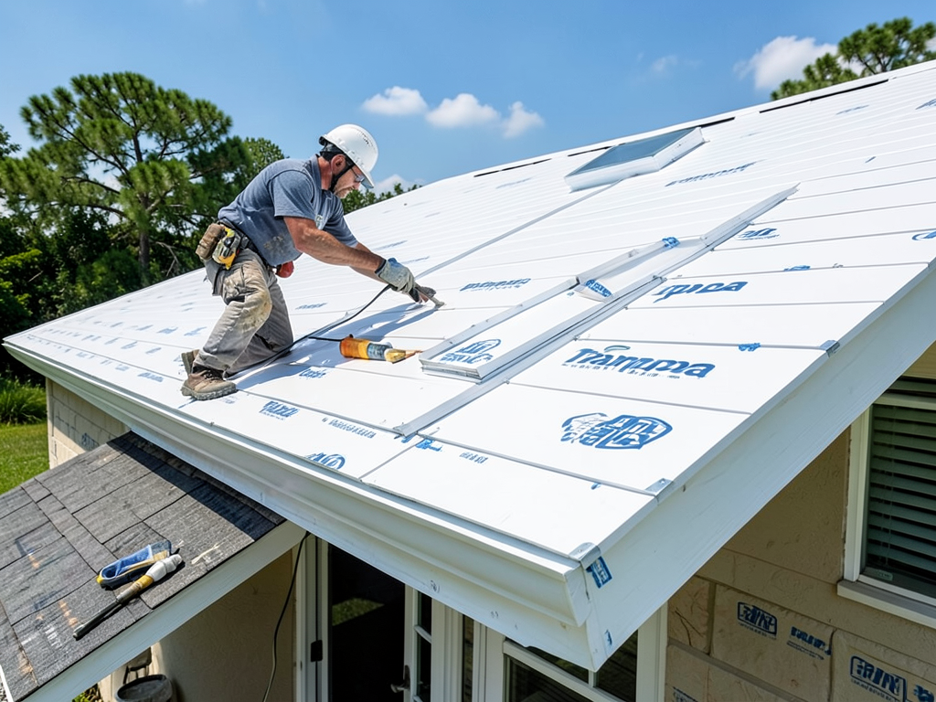 Choosing the right roof color to keep your tampa h