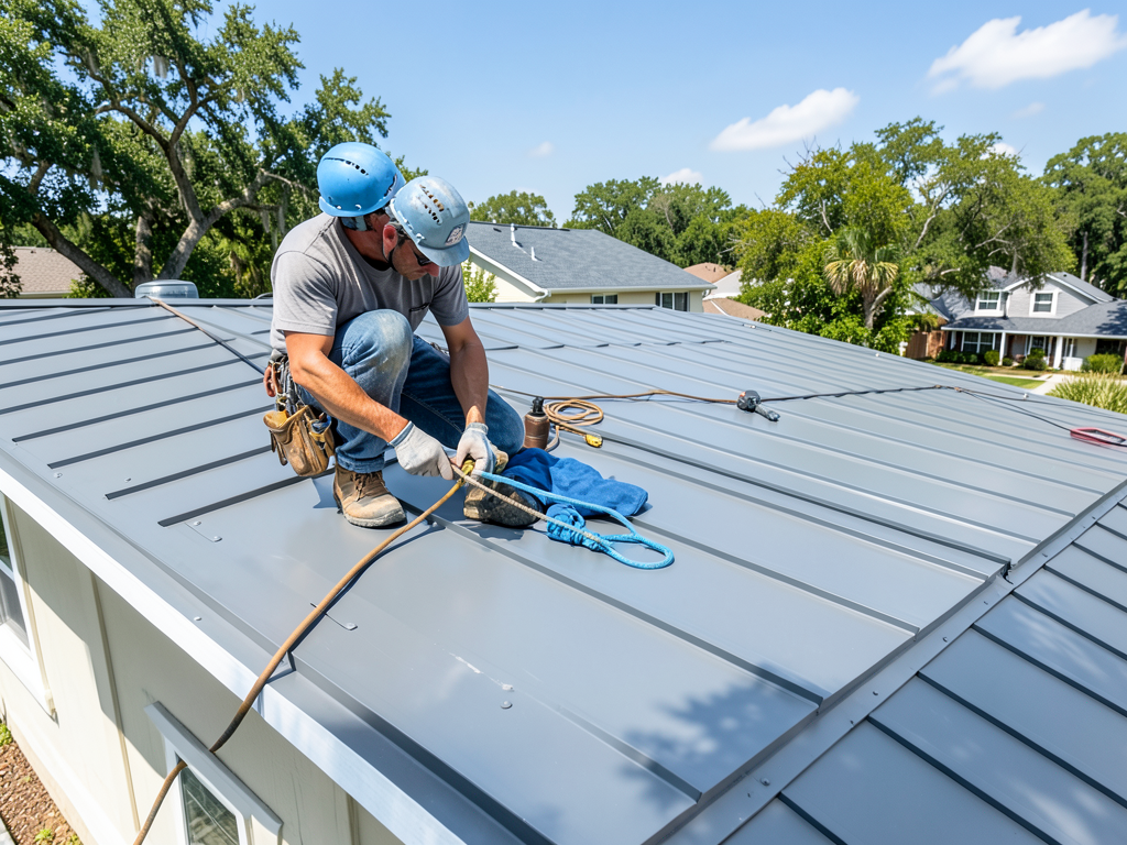 Does a Metal Roof Actually Make Your House Louder During a Tampa Storm?