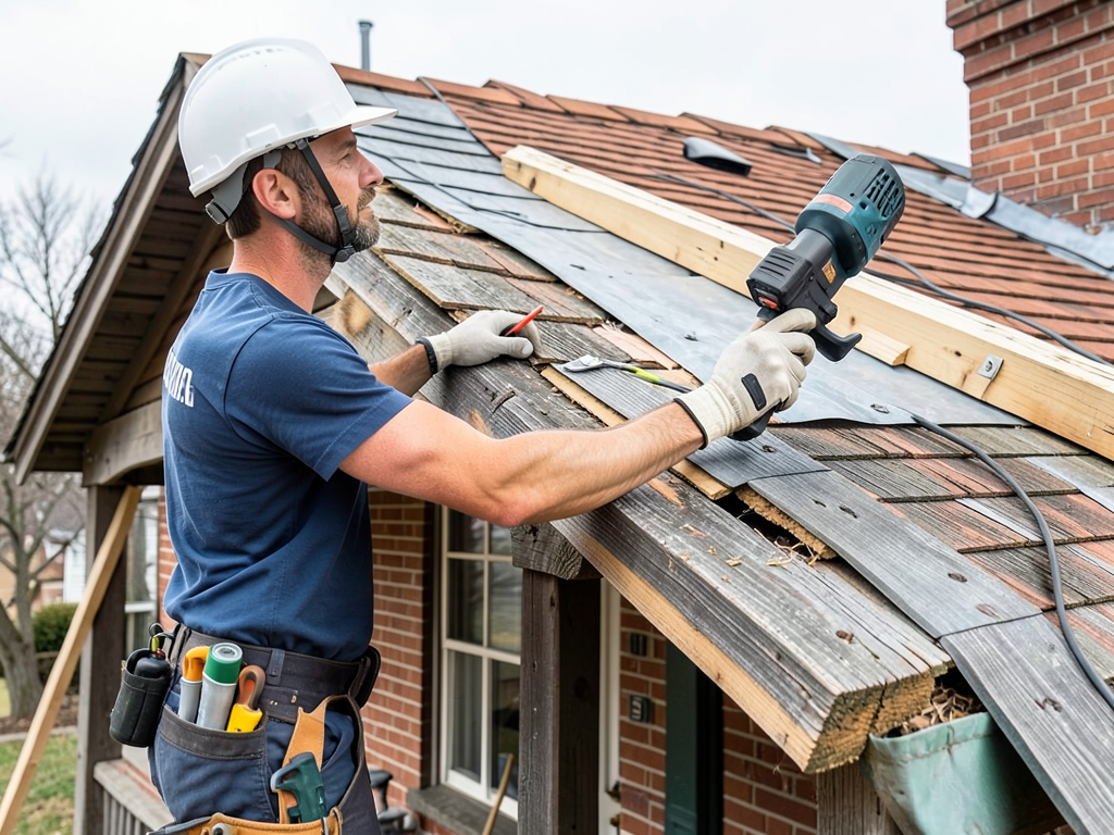 Fixing a sagging roofline on older character homes