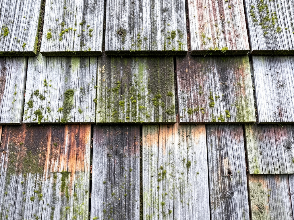 Picking a shingle color that hides florida humidit