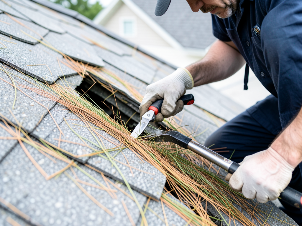 Why Pine Needles are Clogging the Roof Valleys of Your Cheval Home and Causing Rot